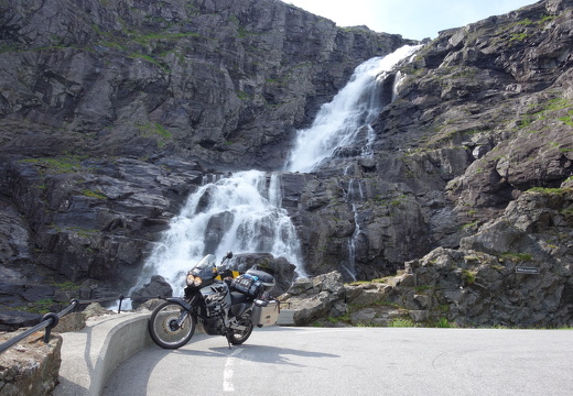 Stigfossen-Wasserfall